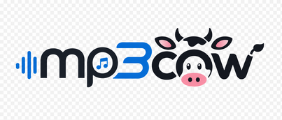 Logo mp3cow platform hiburan online Indonesia